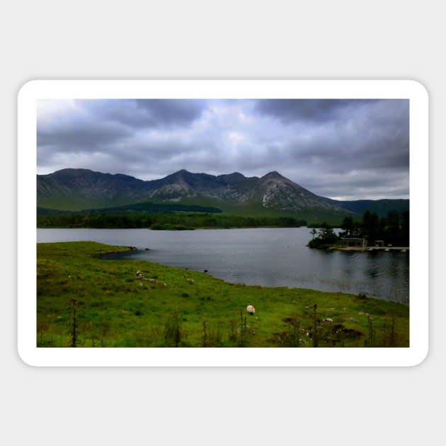 Lough Inagh Sticker by annalisa56